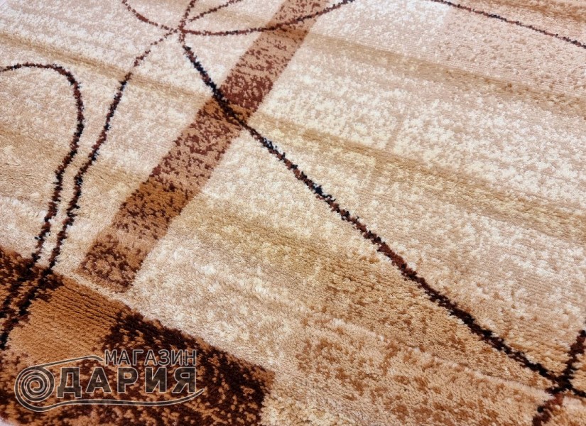 Тъкана персийска пътека Blue stones 3578 beige